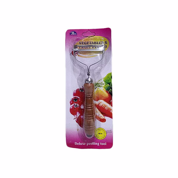 Fruit & Vegetable Peeler with Wooden Handle