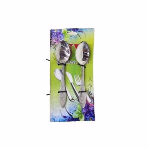 Stainless Steel 2 Pcs Set of Teaspoons