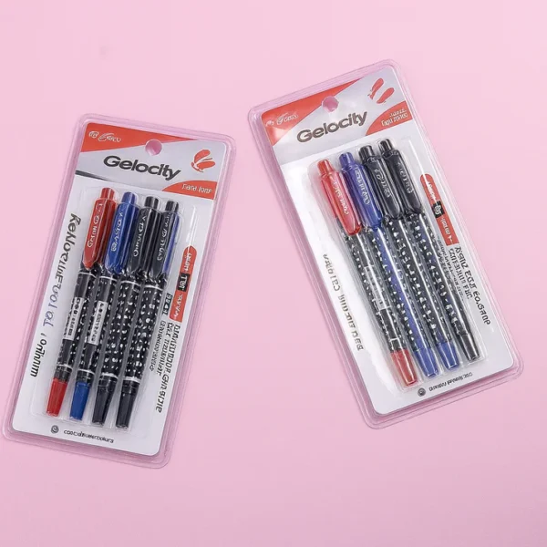 Line-Drawing Gel Pen Set (4 Pcs) – Smooth, Precise & Creative Writing