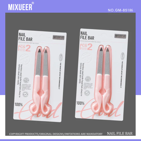 2pcs Nail File GM-85186 – Smooth & Durable Nail Care
