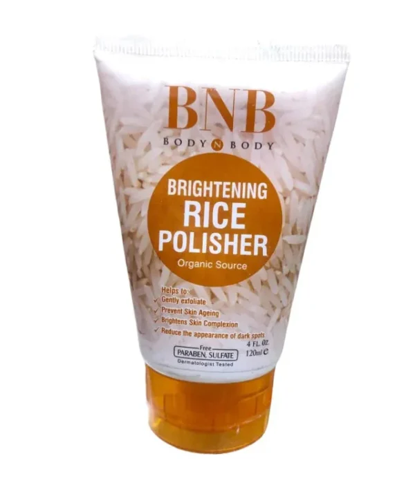Glow Naturally with BNB Brightening Rice Polisher 120ml
