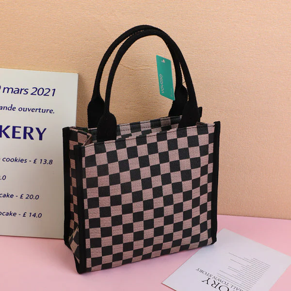 Plaid Shoulder Bag – Curry | Timeless Style Meets Everyday Function