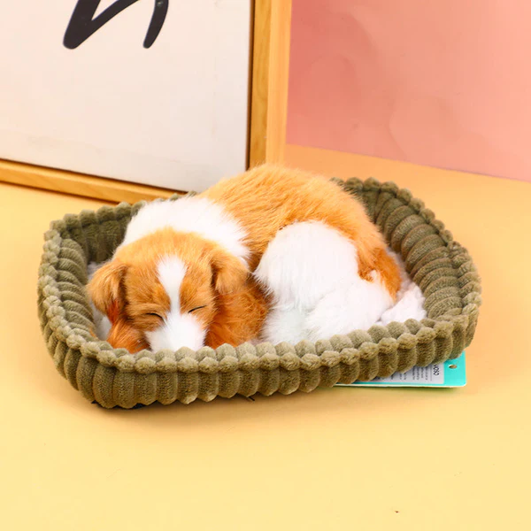 Simulation Cute Pet Car Decoration D Series – Adorable & Silent