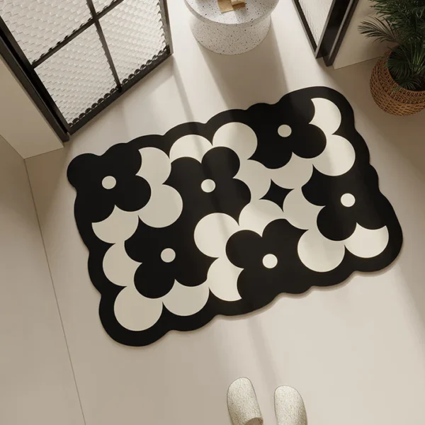 Ripple Diatomite Mat | Fast-Drying & Stylish Bathroom Essential