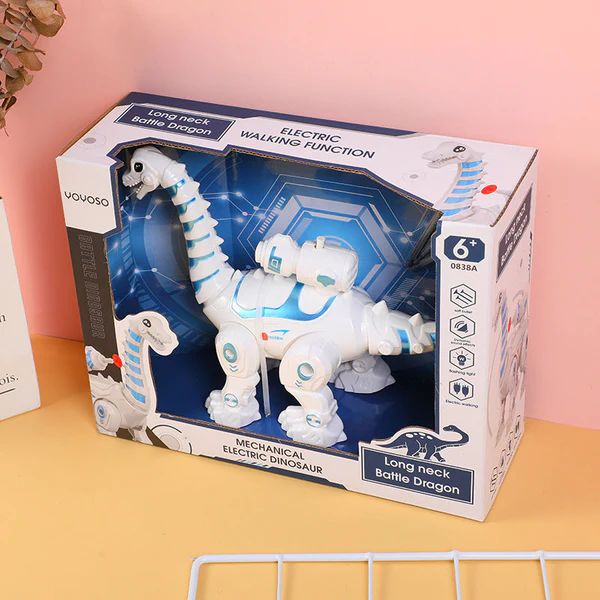 Electric Mechanical Long Neck Battle Dragon – Lifelike Robotic Action