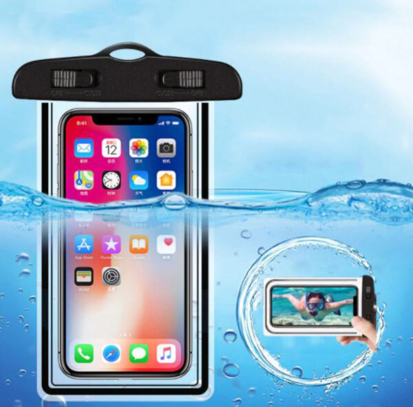 FRAKIN Universal Waterproof Mobile Pouch Case – iOS & Android Compatible