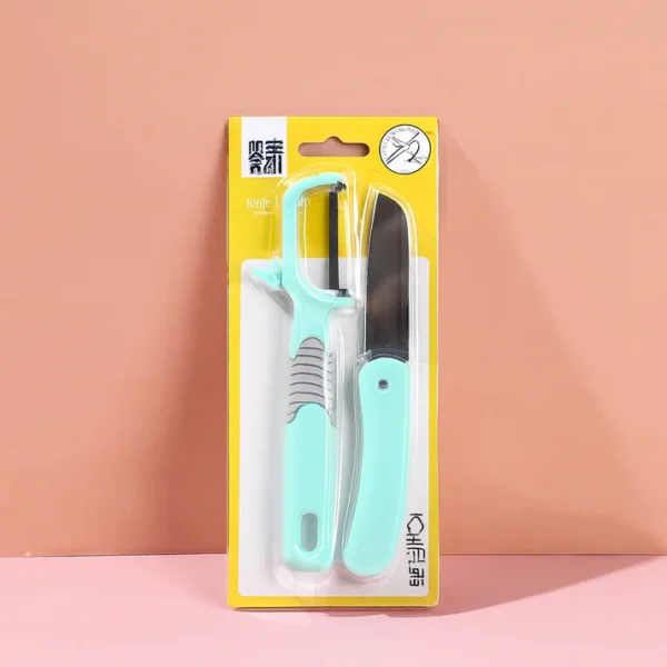 Multifunctional Parer + Fruit Knife Combo – 399: Essential Kitchen Tools