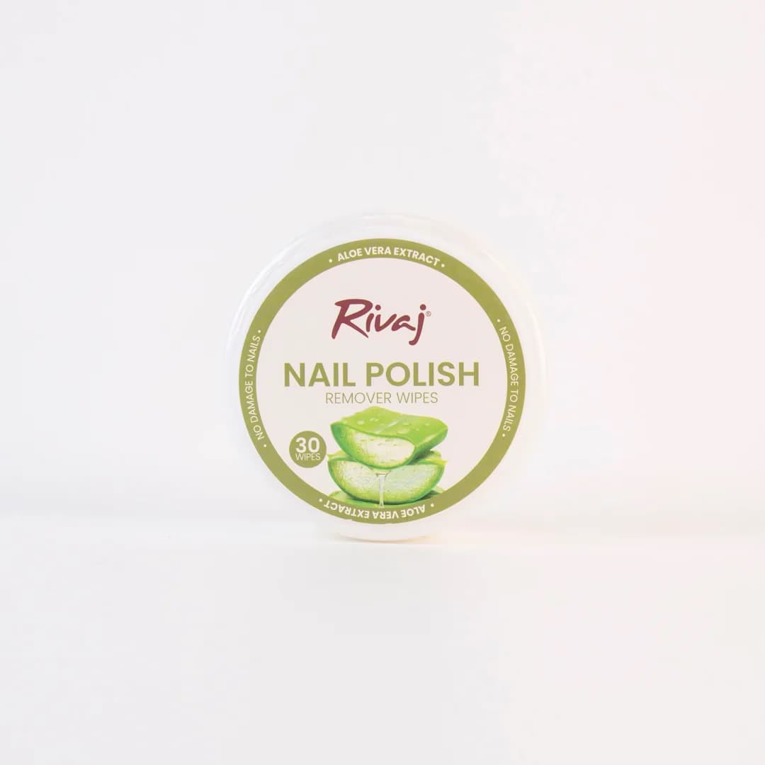 Rivaj Aloe Vera Nail Polish Remover Wipes – Gentle & Effective