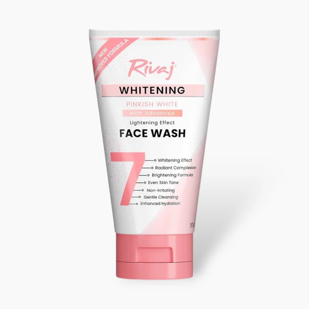 Rivaj Pinkish Whitening Face Wash – Brighten, Refresh & Glow