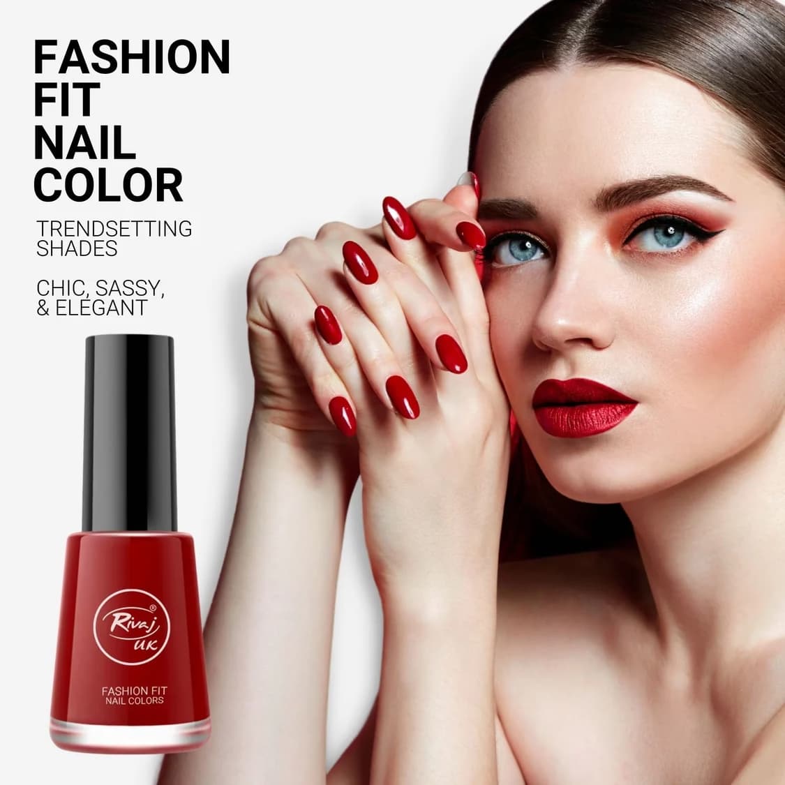 Rivaj Fashion Fit Nail Color – Vibrant & Long-Lasting