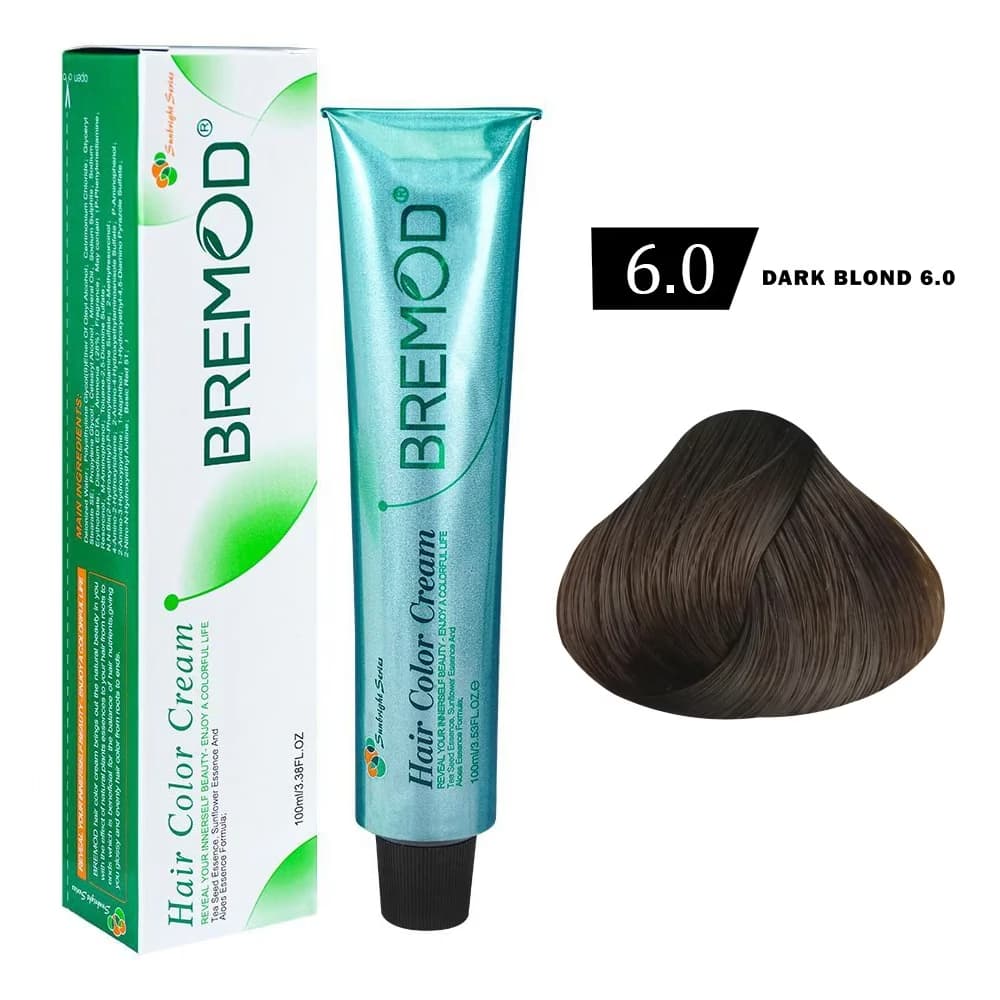 Bremod Hair Colour Dark Blond 6.0 100ml