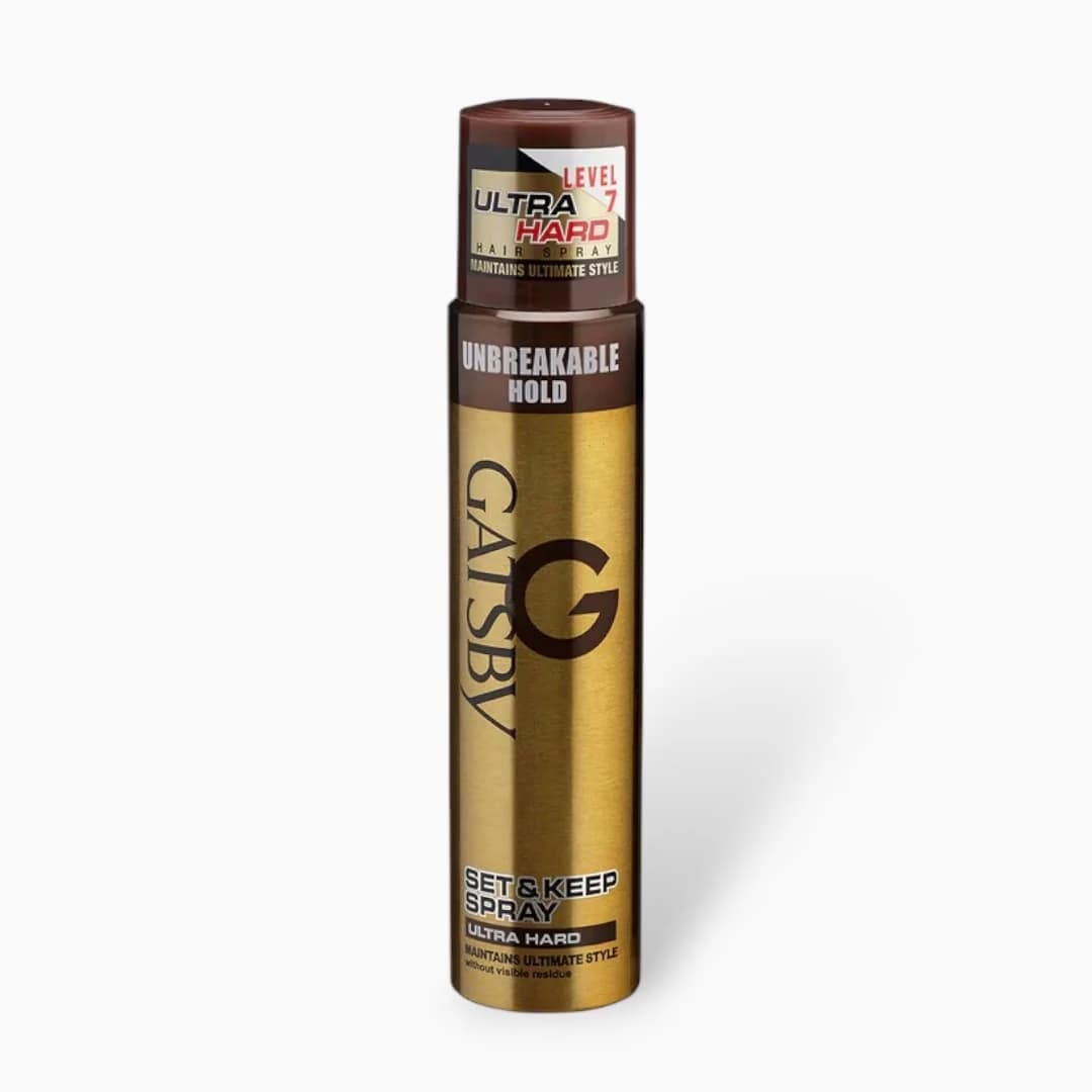 Gatsby Set & Keep Styling Hair Spray – Ultra Hard 66ml