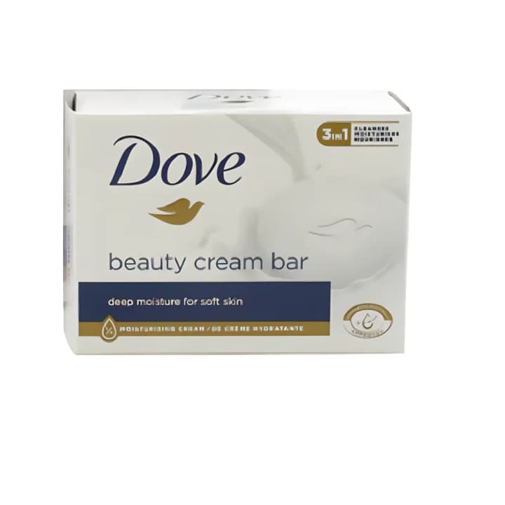 DOVE SOAP BEAUTY CREAM DEEP MOISTURE 3IN1 BAR 135 GM