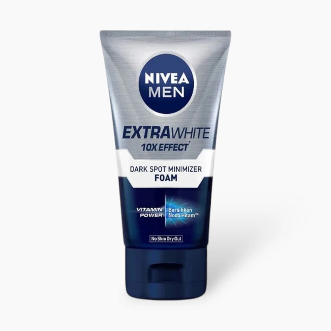 Nivea Men Extra Bright Dark Spot Foam 100ml – Fights Acne Marks & Dullness