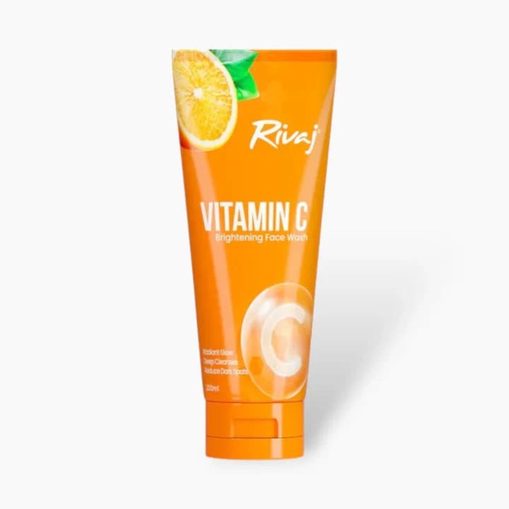 Rivaj Vitamin C Face Wash 200ml – Brightening & Refreshing Cleanser