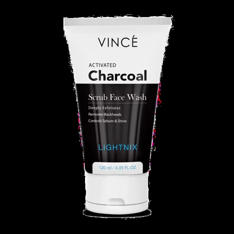 VINCE Charcoal Scrub Face Wash
