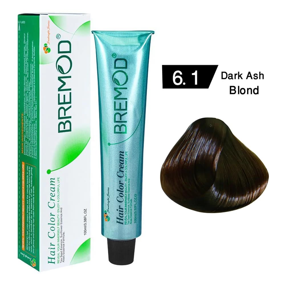 Bremod Hair colour Dark Ash Blond 6.1 100ml