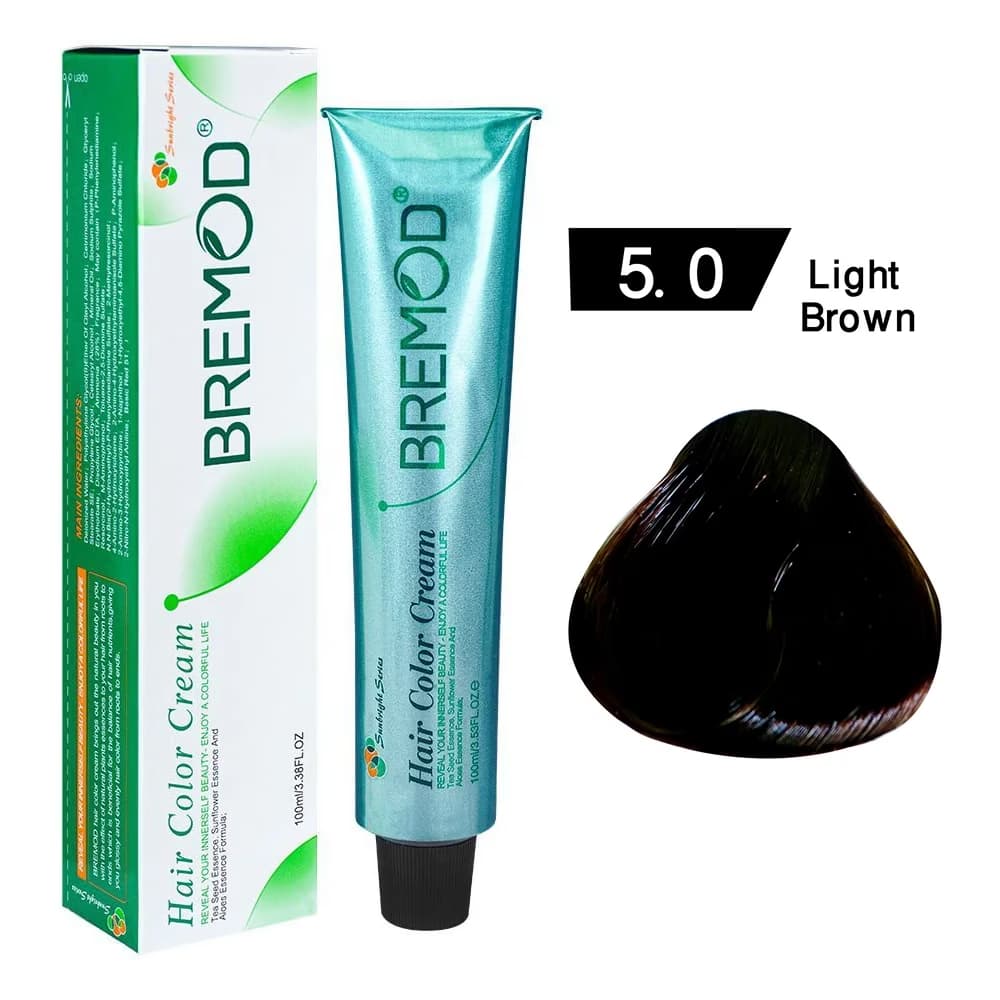 BREMOD HAIR COLOUR Light Brown 5.0 100ml