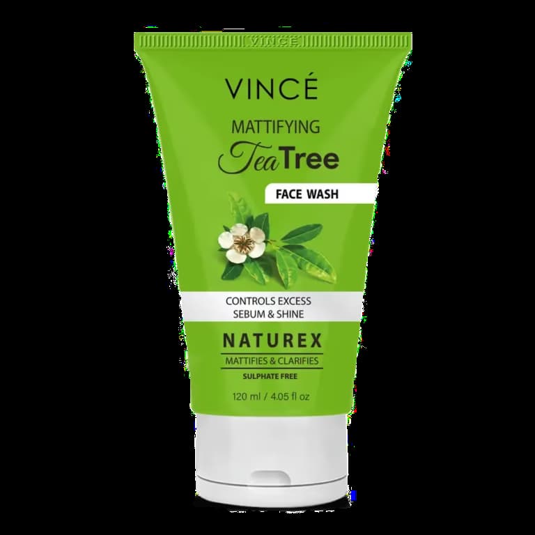 VINCE MATTIFYING Tea Tree Face Wash 120ml