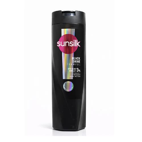 SUNSILK SHAMPOO BLACK SHINE 185 ML