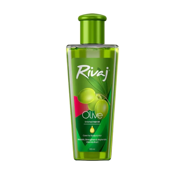 Rivaj Olive Hair Oil 100ml – Enriched Formula for Shine & Strength