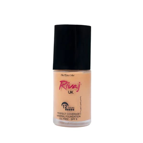 Rivaj Mineral Foundation – Perfect Coverage, Natural Glow