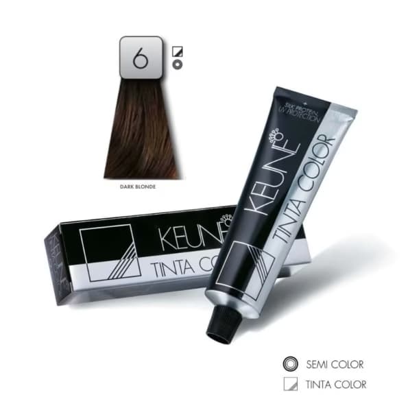 Keune Professional Tinta Hair Color – Shade 6 Dark Blonde