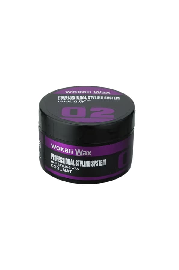Wokali Cool Mat Hair Styling Wax 150g – Strong Hold & Matte Finish