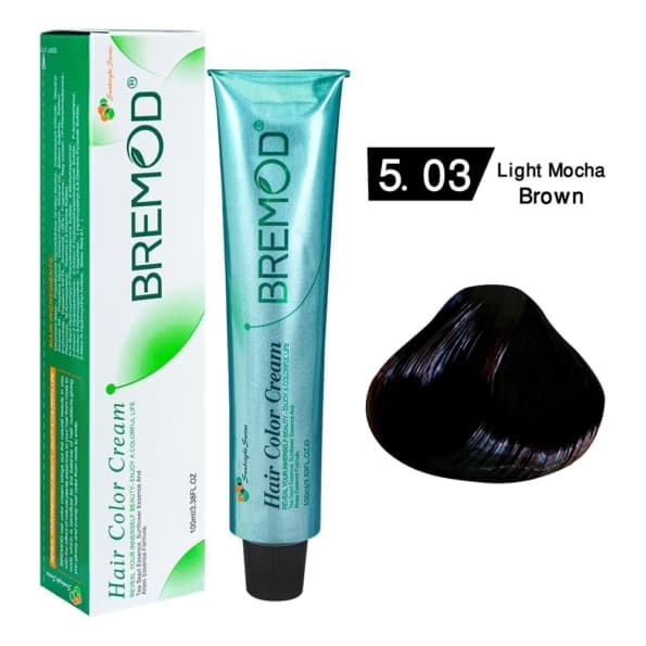 Bremod Hair Colour Light Mocha Brown 5.03 100ml
