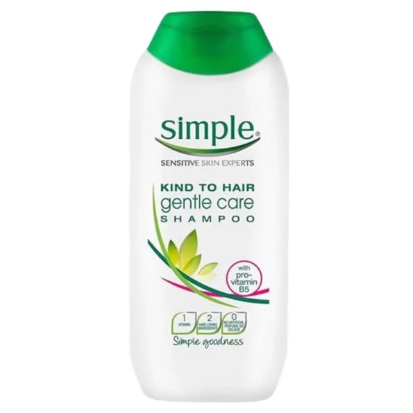 Simple Gentle Care Shampoo 200ml – Mild & Nourishing Hair Cleanser