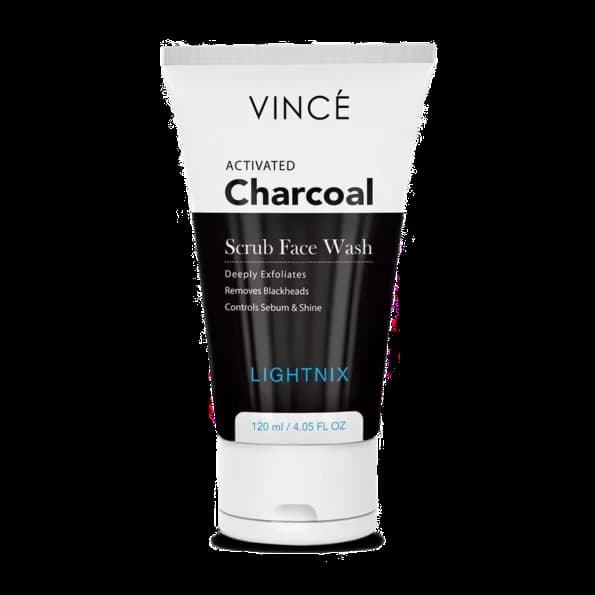 VINCE Charcoal Scrub Face Wash