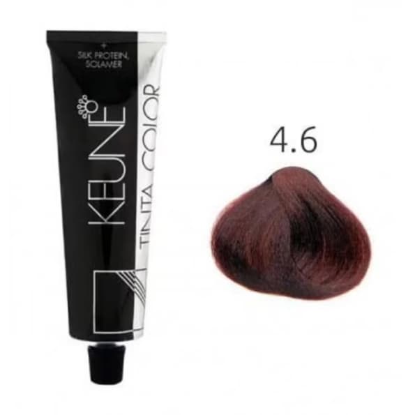 Keune Tinta Hair Color 60ml 4.6 Medium Red Brown – Rich and Vibrant Shade