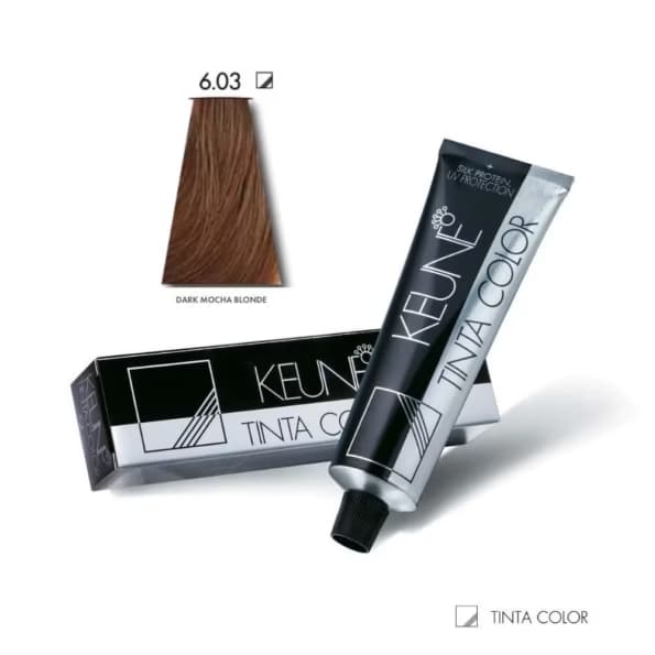 Keune Professional Tinta Hair Color – Shade 6.03 Dark Mocha Blonde